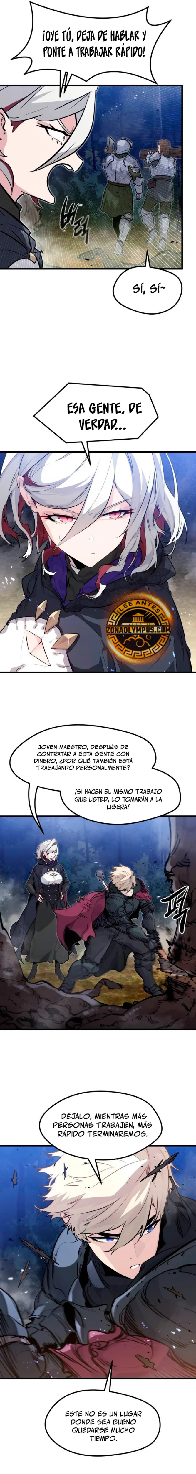 Las conspiraciones del mercenario regresado capítulo 21, página 13