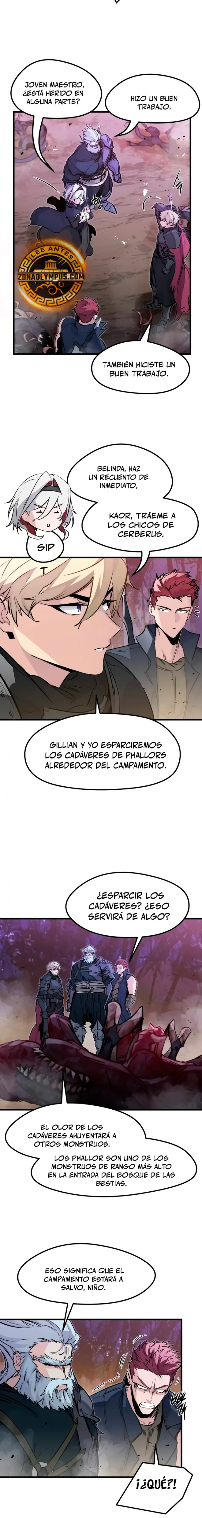 Las conspiraciones del mercenario regresado capítulo 25, página 21