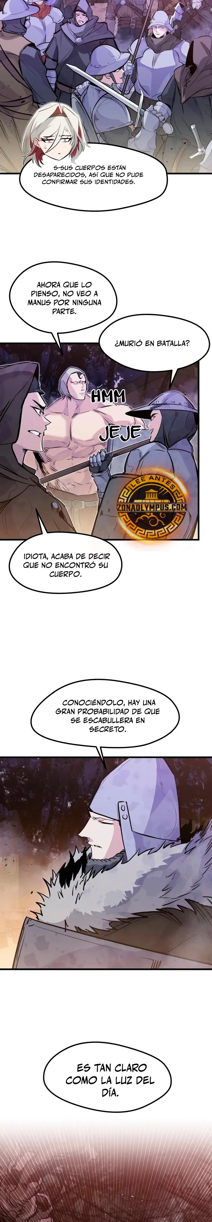 Las conspiraciones del mercenario regresado capítulo 25, página 24