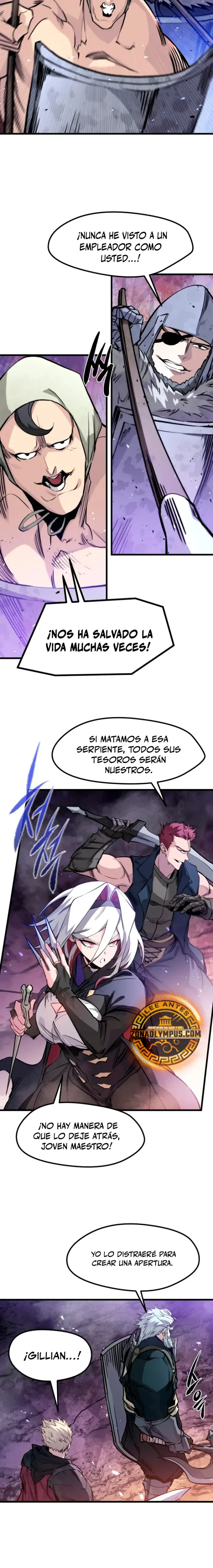 Las conspiraciones del mercenario regresado capítulo 27, página 14