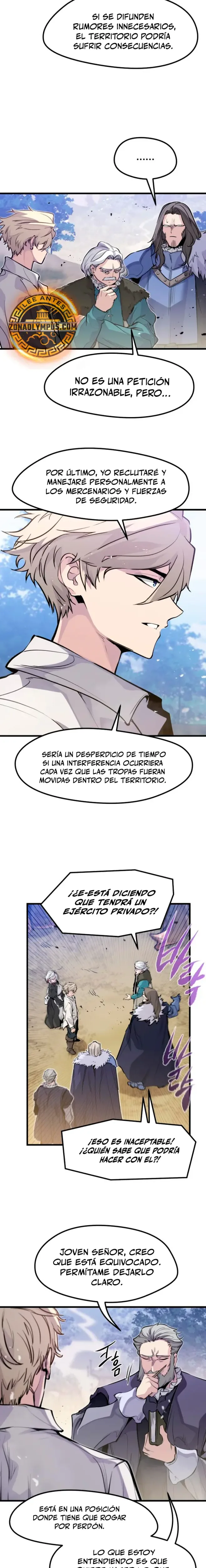 Las conspiraciones del mercenario regresado capítulo 28, página 16