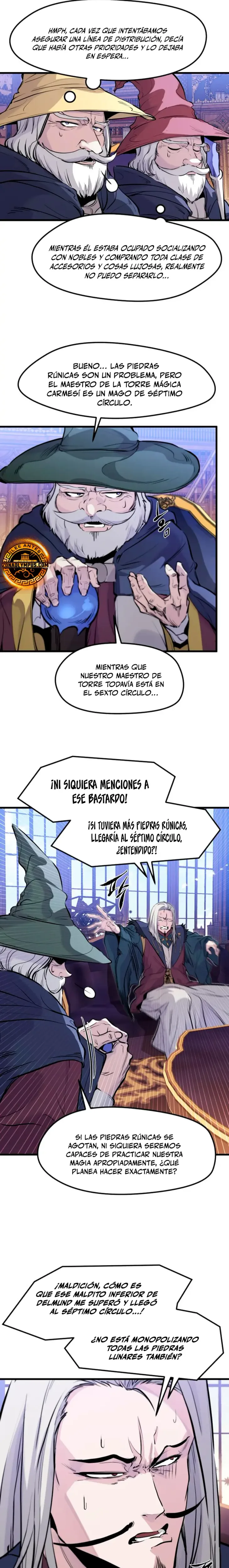 Las conspiraciones del mercenario regresado capítulo 31, página 22