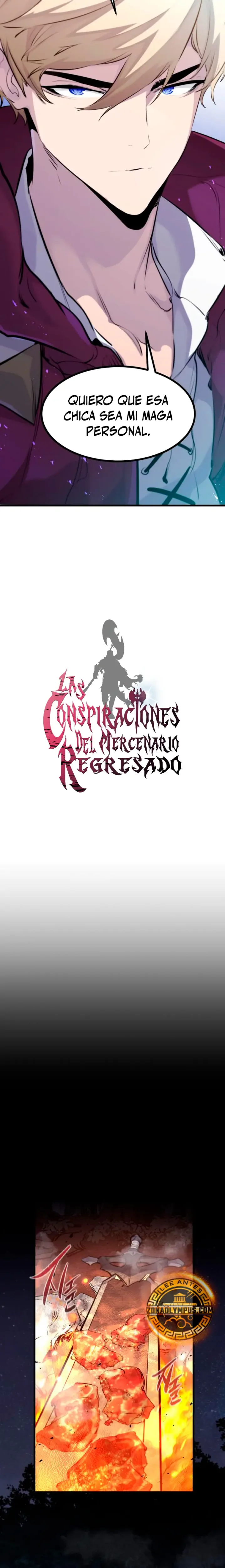 Las conspiraciones del mercenario regresado capítulo 33, página 3