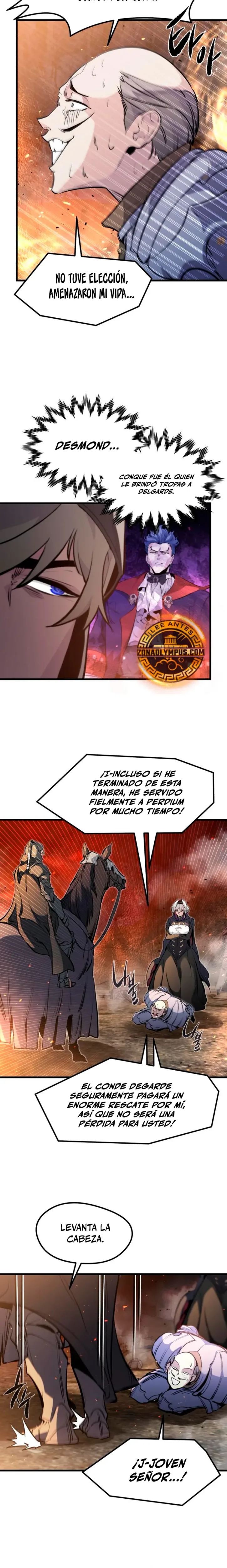 Las conspiraciones del mercenario regresado capítulo 36, página 11