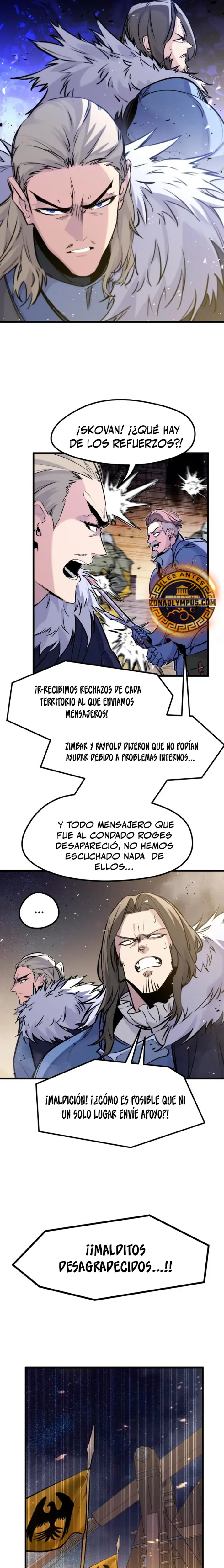 Las conspiraciones del mercenario regresado capítulo 36, página 22