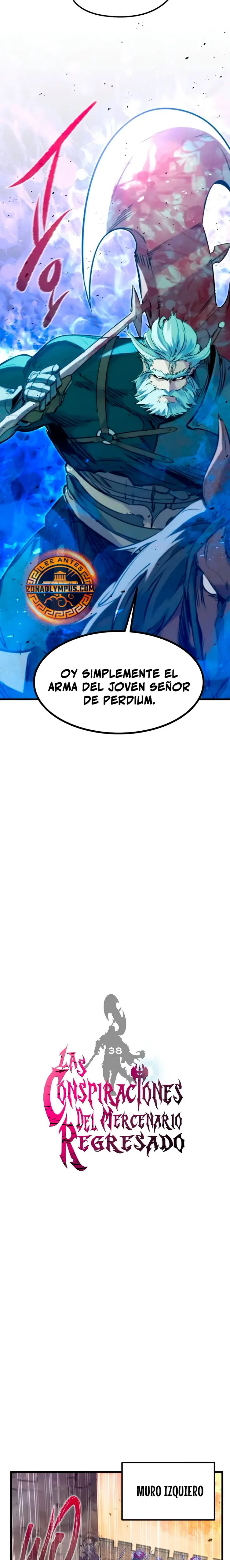 Las conspiraciones del mercenario regresado capítulo 38, página 9