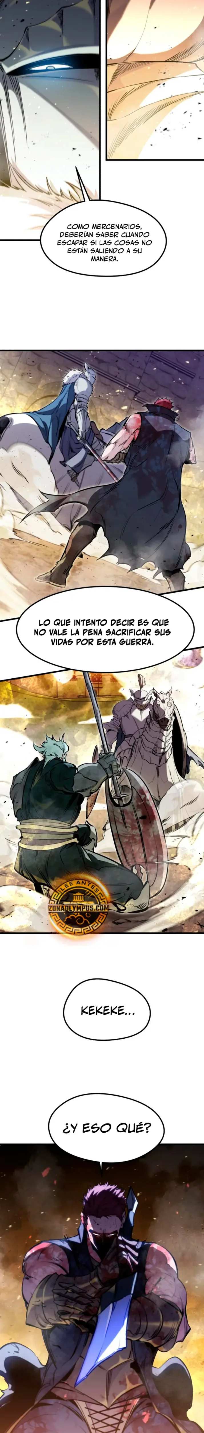Las conspiraciones del mercenario regresado capítulo 39, página 24