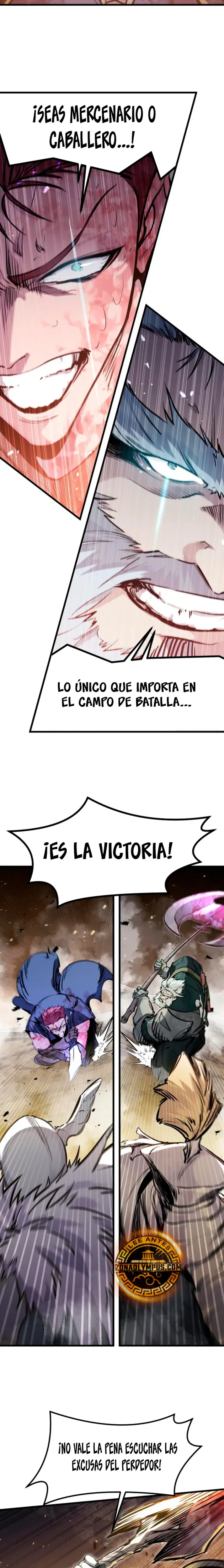 Las conspiraciones del mercenario regresado capítulo 39, página 25