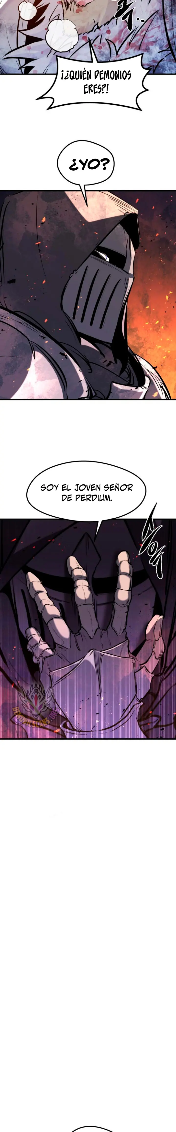 Las conspiraciones del mercenario regresado capítulo 41, página 35