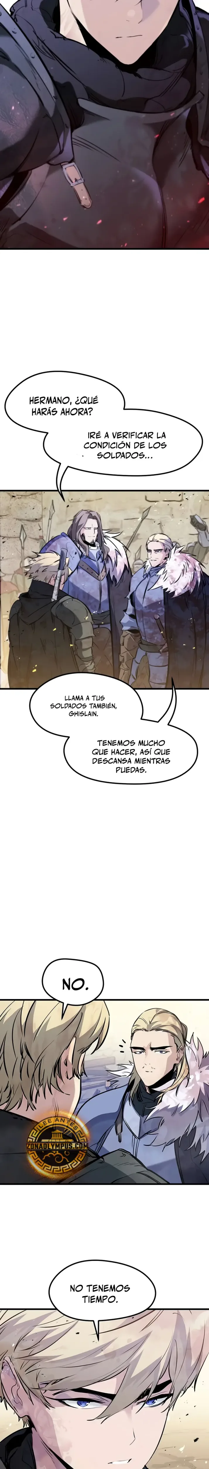 Las conspiraciones del mercenario regresado capítulo 43, página 13