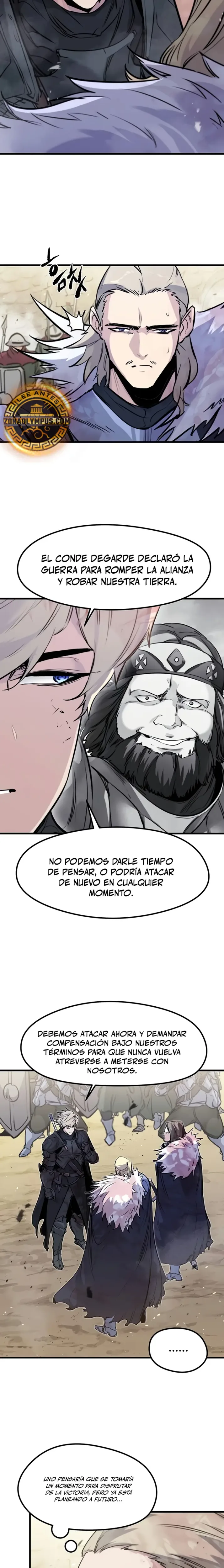 Las conspiraciones del mercenario regresado capítulo 43, página 15