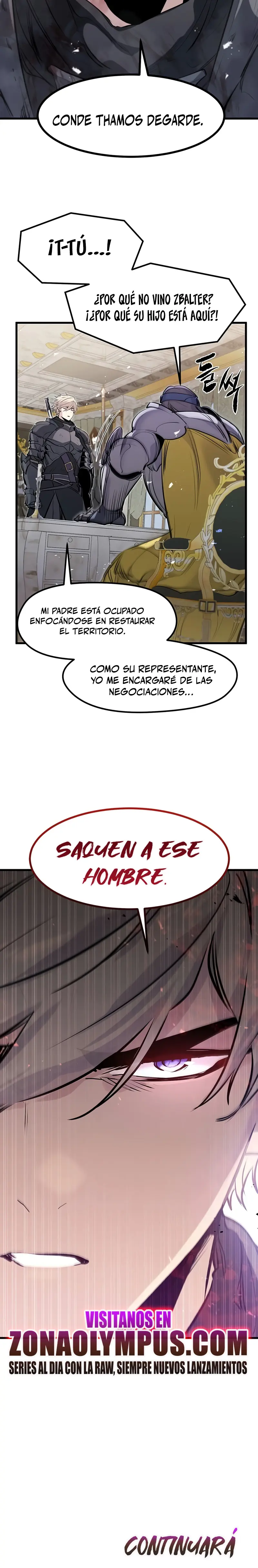 Las conspiraciones del mercenario regresado capítulo 43, página 26