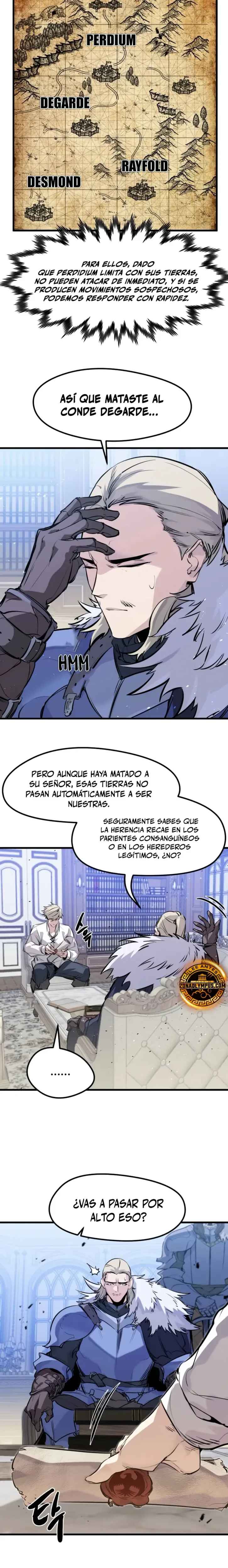 Las conspiraciones del mercenario regresado capítulo 44, página 26