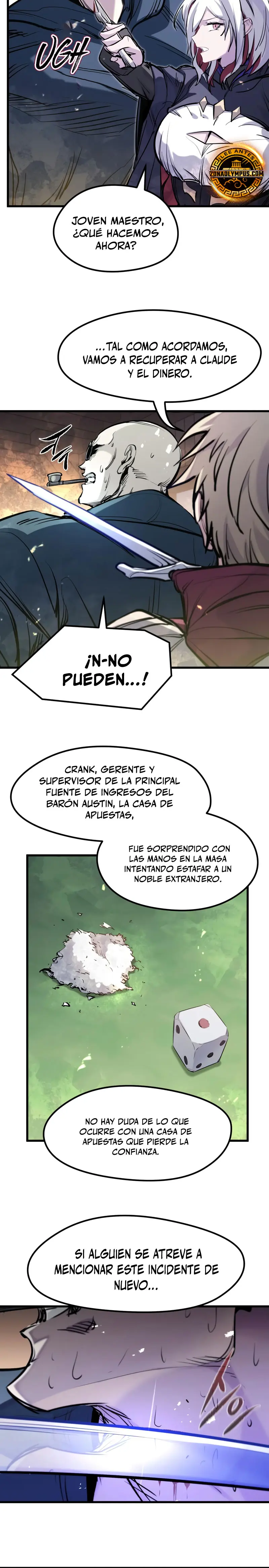 Las conspiraciones del mercenario regresado capítulo 47, página 9