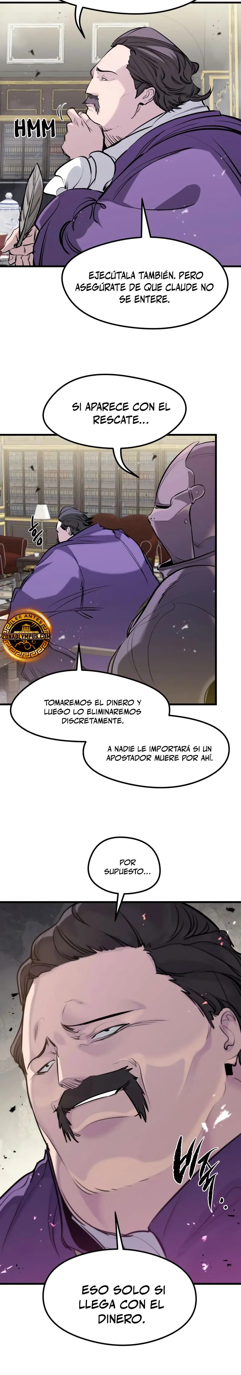 Las conspiraciones del mercenario regresado capítulo 47, página 23