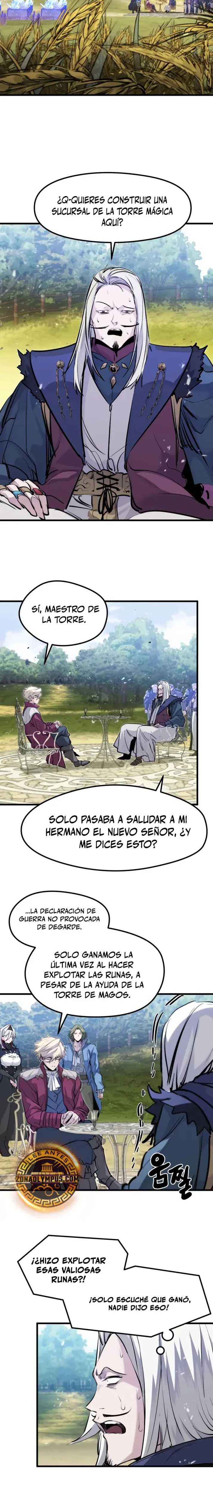 Las conspiraciones del mercenario regresado capítulo 49, página 23