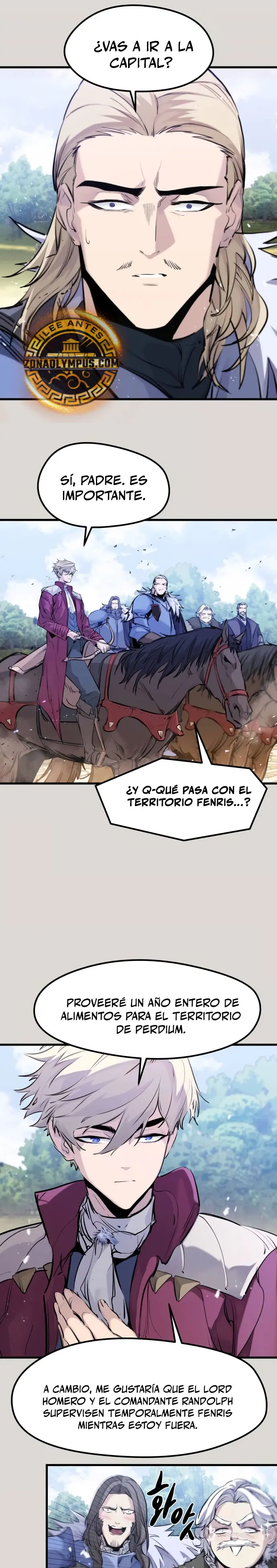 Las conspiraciones del mercenario regresado capítulo 50, página 8