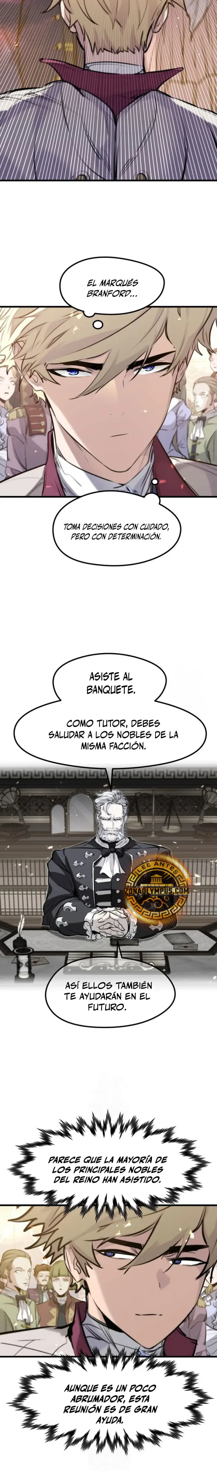 Las conspiraciones del mercenario regresado capítulo 54, página 11