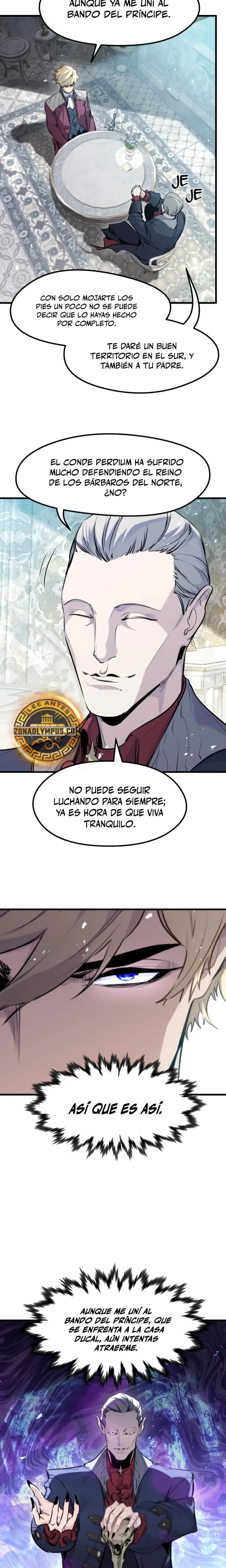 Las conspiraciones del mercenario regresado capítulo 55, página 15