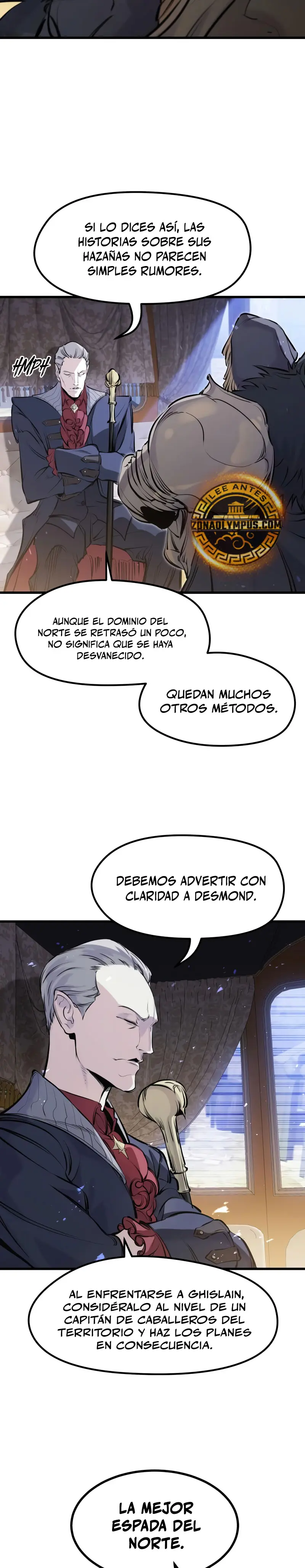 Las conspiraciones del mercenario regresado capítulo 55, página 28