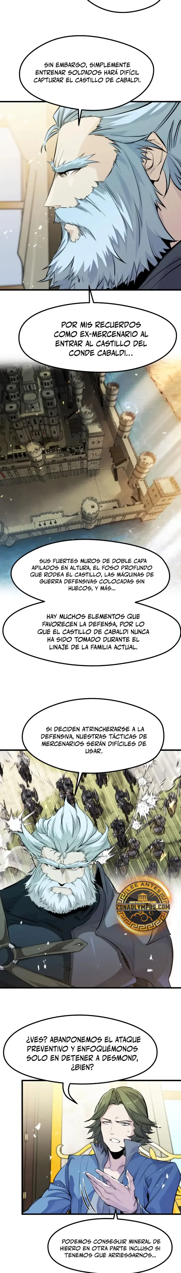 Las conspiraciones del mercenario regresado capítulo 57, página 18