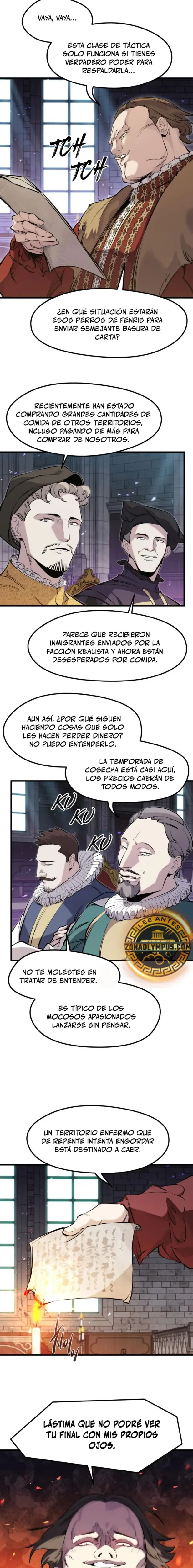 Las conspiraciones del mercenario regresado capítulo 58, página 8