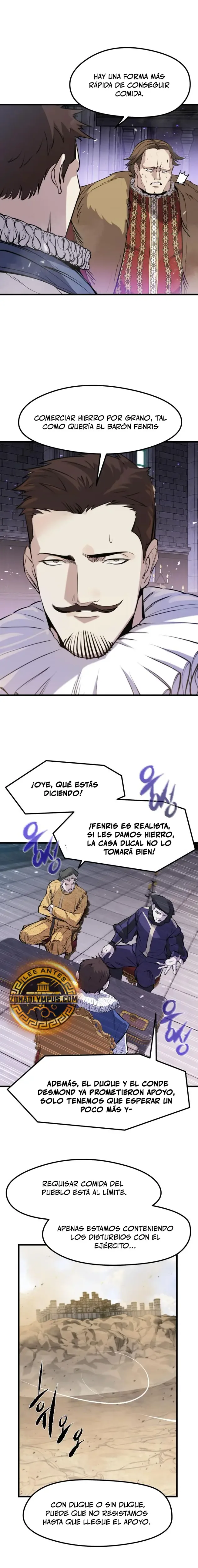 Las conspiraciones del mercenario regresado capítulo 58, página 17