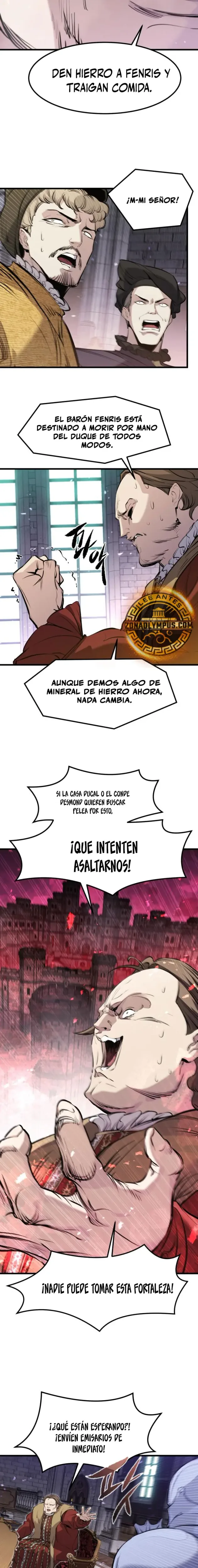 Las conspiraciones del mercenario regresado capítulo 58, página 19