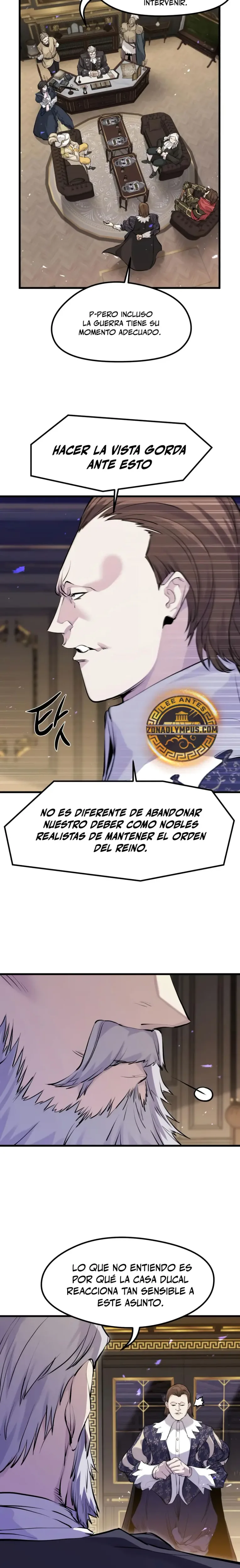 Las conspiraciones del mercenario regresado capítulo 59, página 19