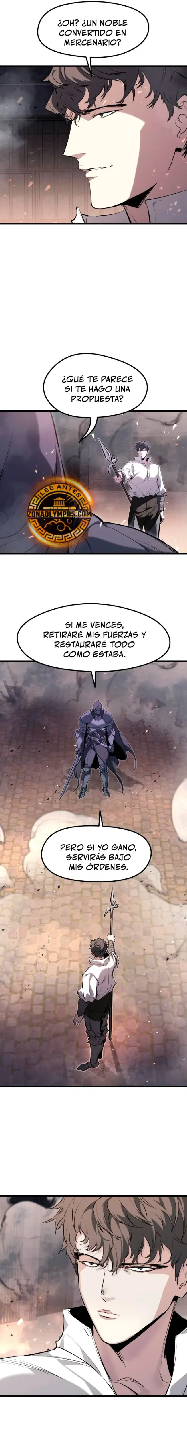 Las conspiraciones del mercenario regresado capítulo 63, página 22