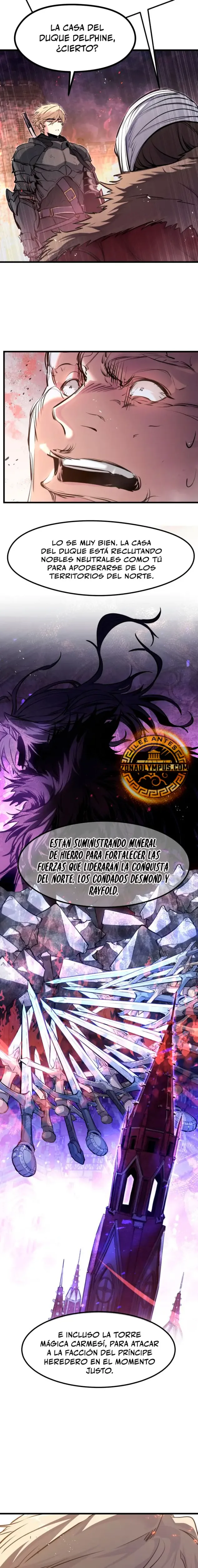 Las conspiraciones del mercenario regresado capítulo 64, página 19