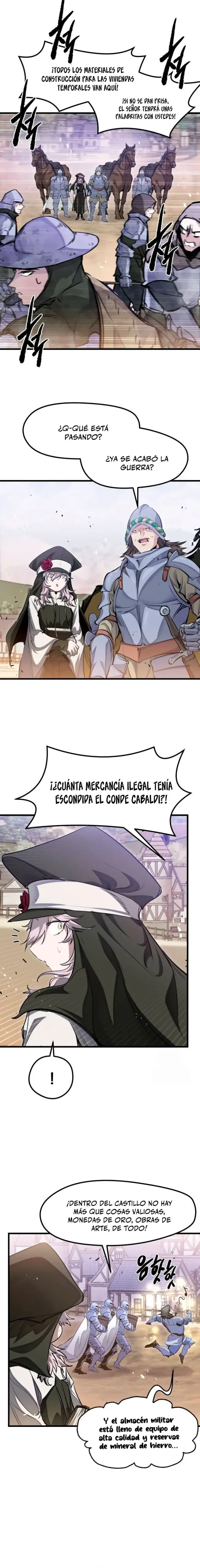 Las conspiraciones del mercenario regresado capítulo 65, página 11