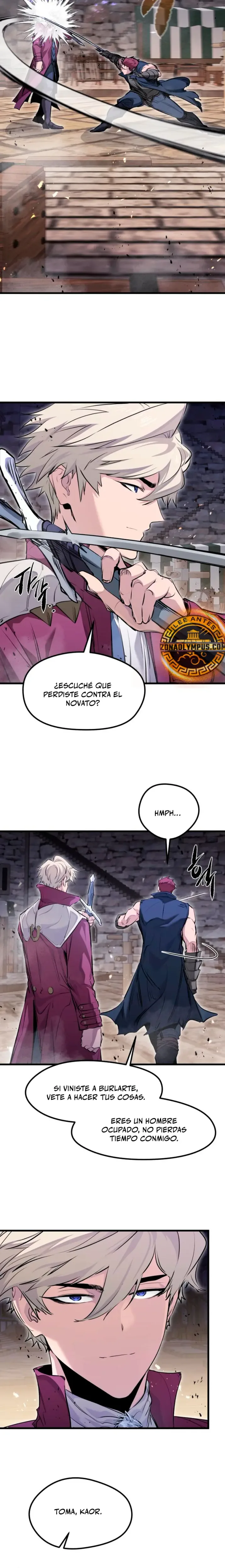 Las conspiraciones del mercenario regresado capítulo 66, página 11
