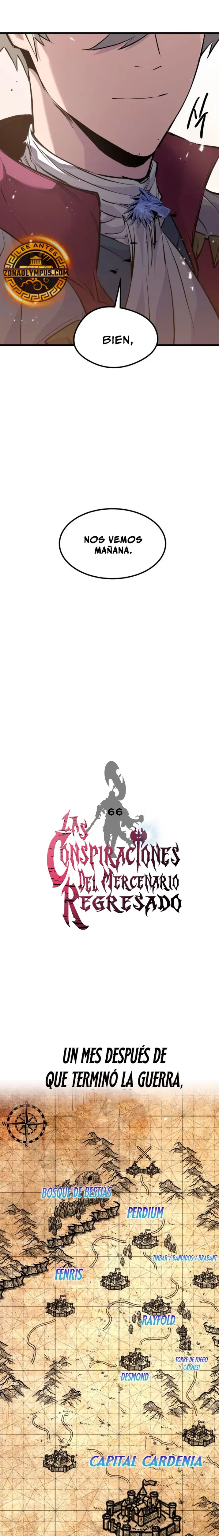 Las conspiraciones del mercenario regresado capítulo 66, página 15