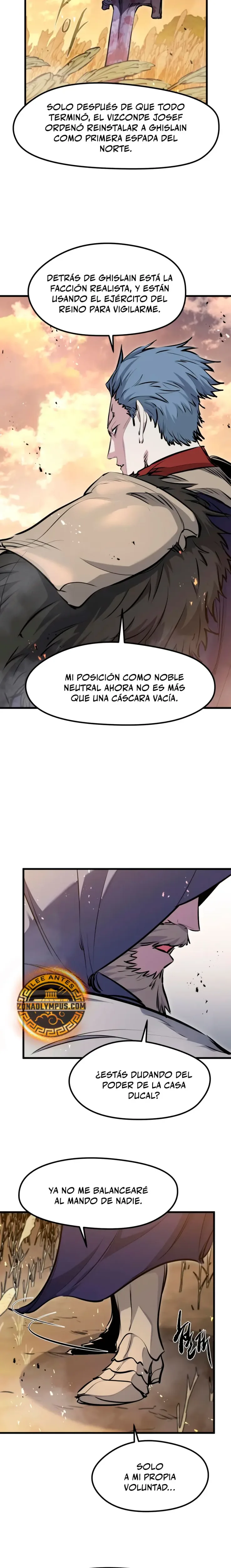 Las conspiraciones del mercenario regresado capítulo 67, página 21