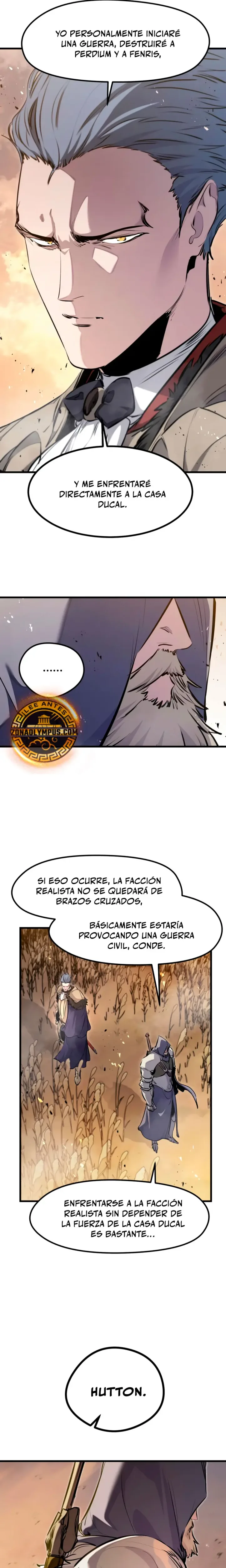 Las conspiraciones del mercenario regresado capítulo 67, página 22