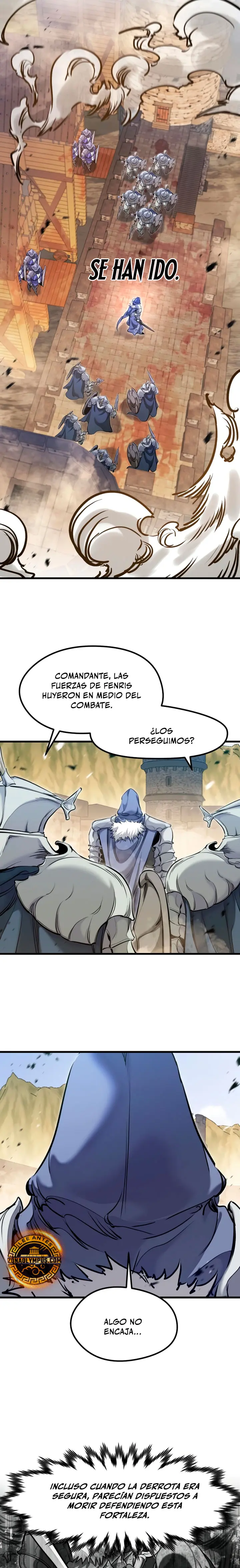 Las conspiraciones del mercenario regresado capítulo 76, página 22
