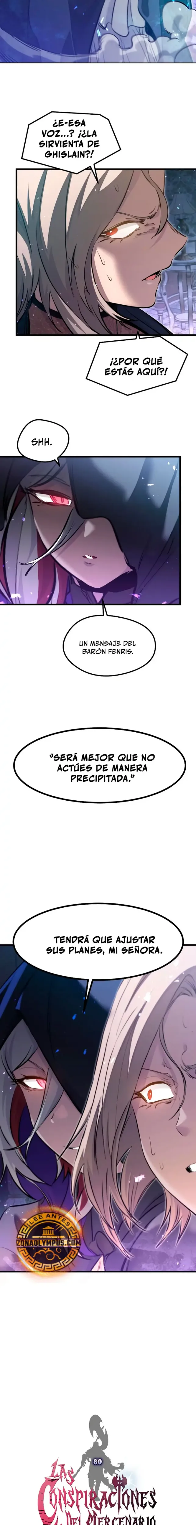 Las conspiraciones del mercenario regresado capítulo 80, página 9