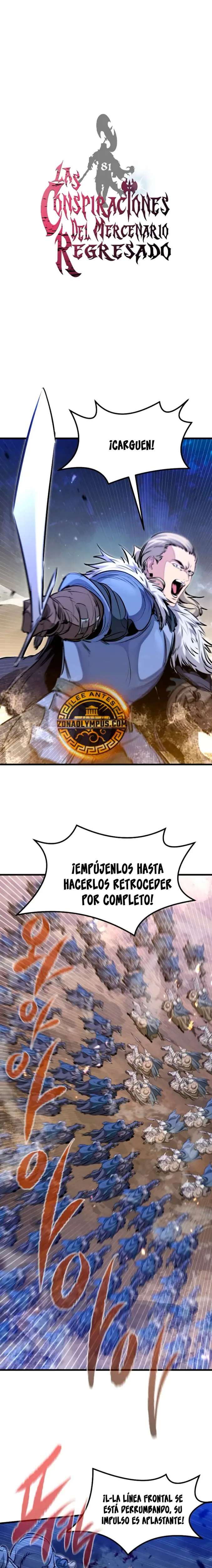 Las conspiraciones del mercenario regresado capítulo 81, página 2