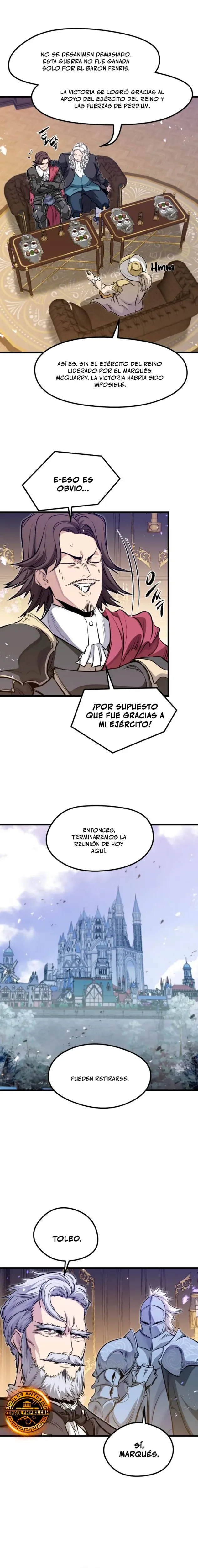Las conspiraciones del mercenario regresado capítulo 83, página 5
