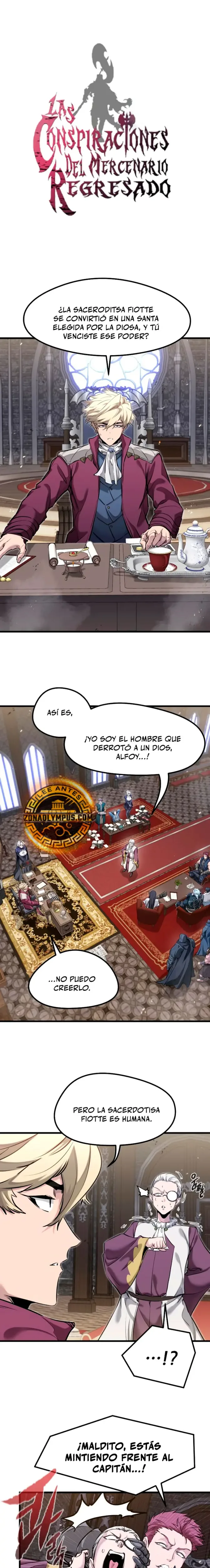 Las conspiraciones del mercenario regresado capítulo 85, página 6