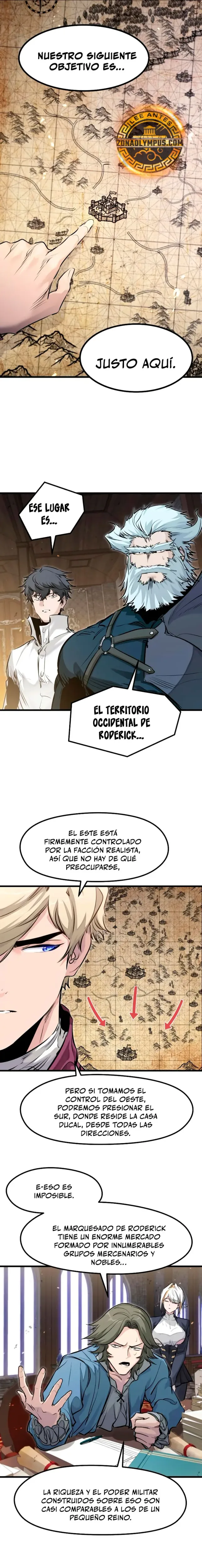 Las conspiraciones del mercenario regresado capítulo 85, página 11