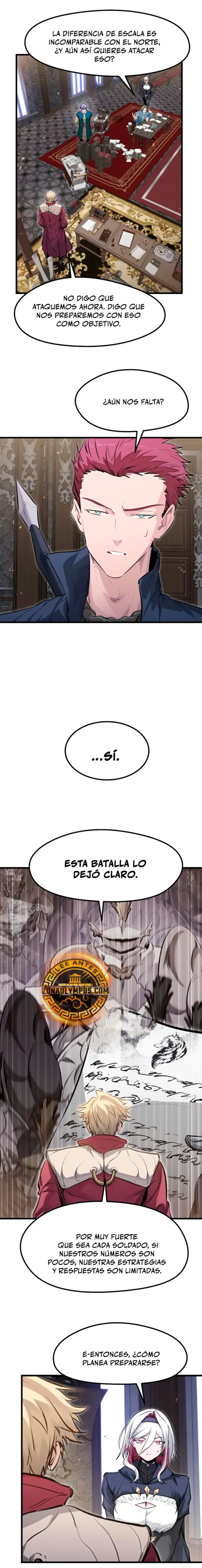 Las conspiraciones del mercenario regresado capítulo 85, página 12