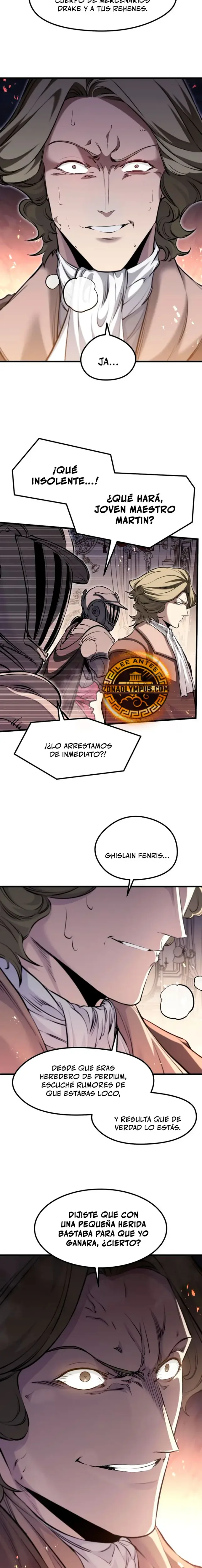 Las conspiraciones del mercenario regresado capítulo 87, página 8