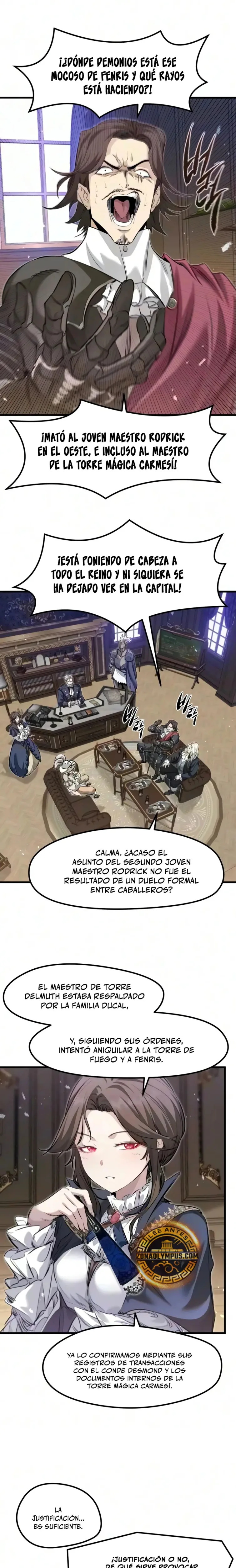 Las conspiraciones del mercenario regresado capítulo 95, página 2