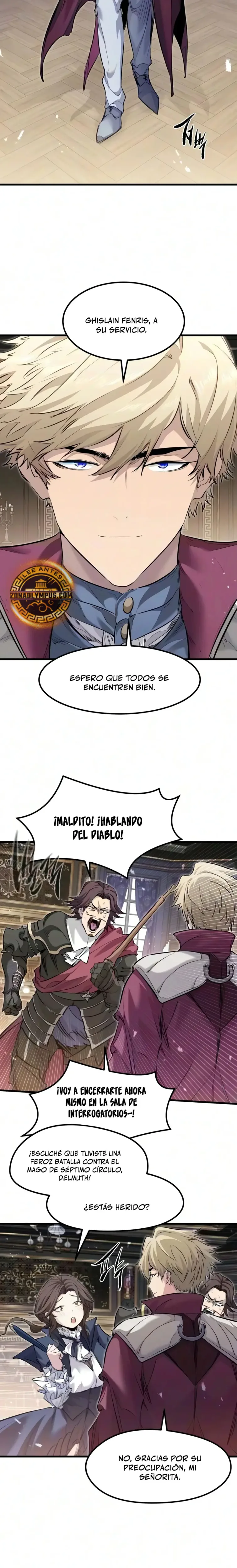 Las conspiraciones del mercenario regresado capítulo 95, página 5