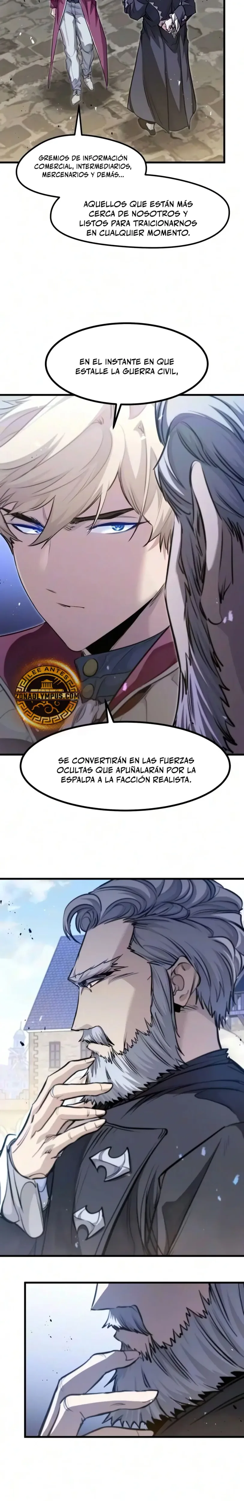 Las conspiraciones del mercenario regresado capítulo 95, página 15