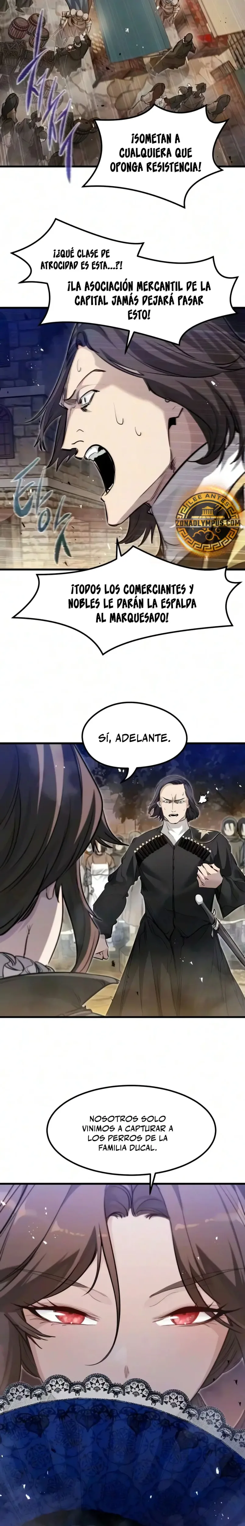 Las conspiraciones del mercenario regresado capítulo 95, página 20