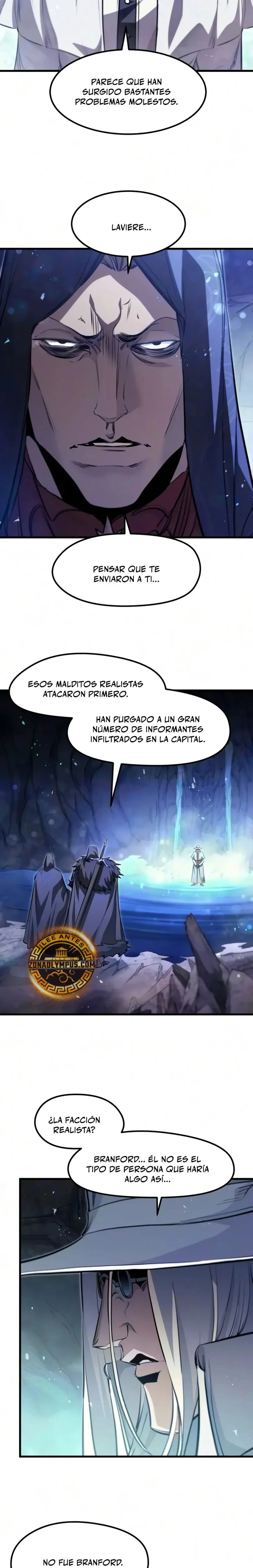 Las conspiraciones del mercenario regresado capítulo 95, página 27