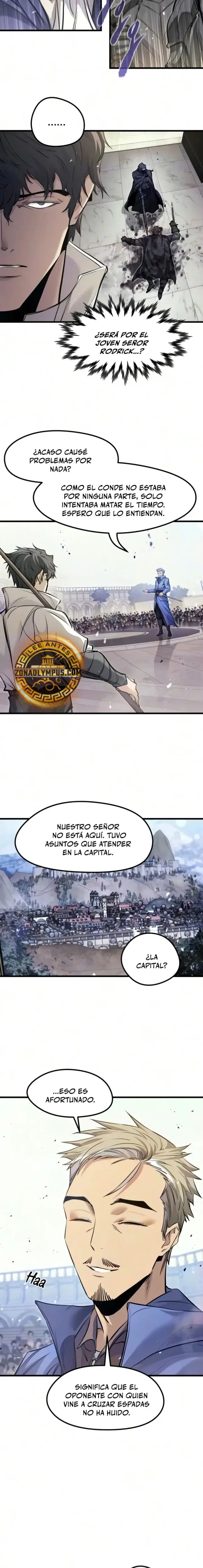 Las conspiraciones del mercenario regresado capítulo 97, página 8